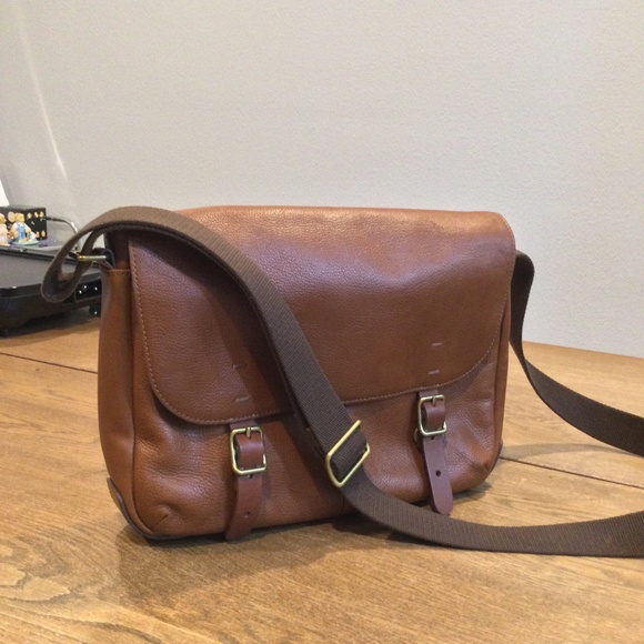 FOSSIL Buckner Bag - Brown - Genuine Leather - Picture 10 of 11